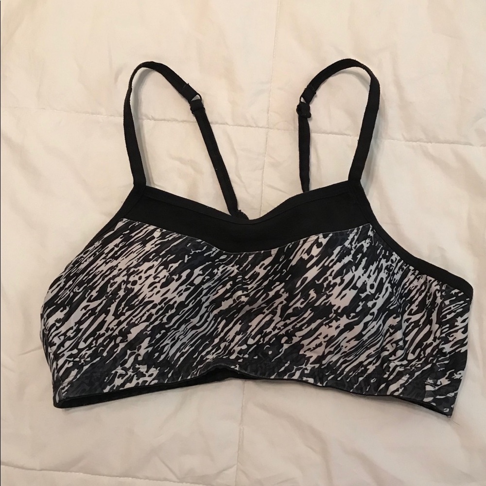 Moving comfort padded sports bra
